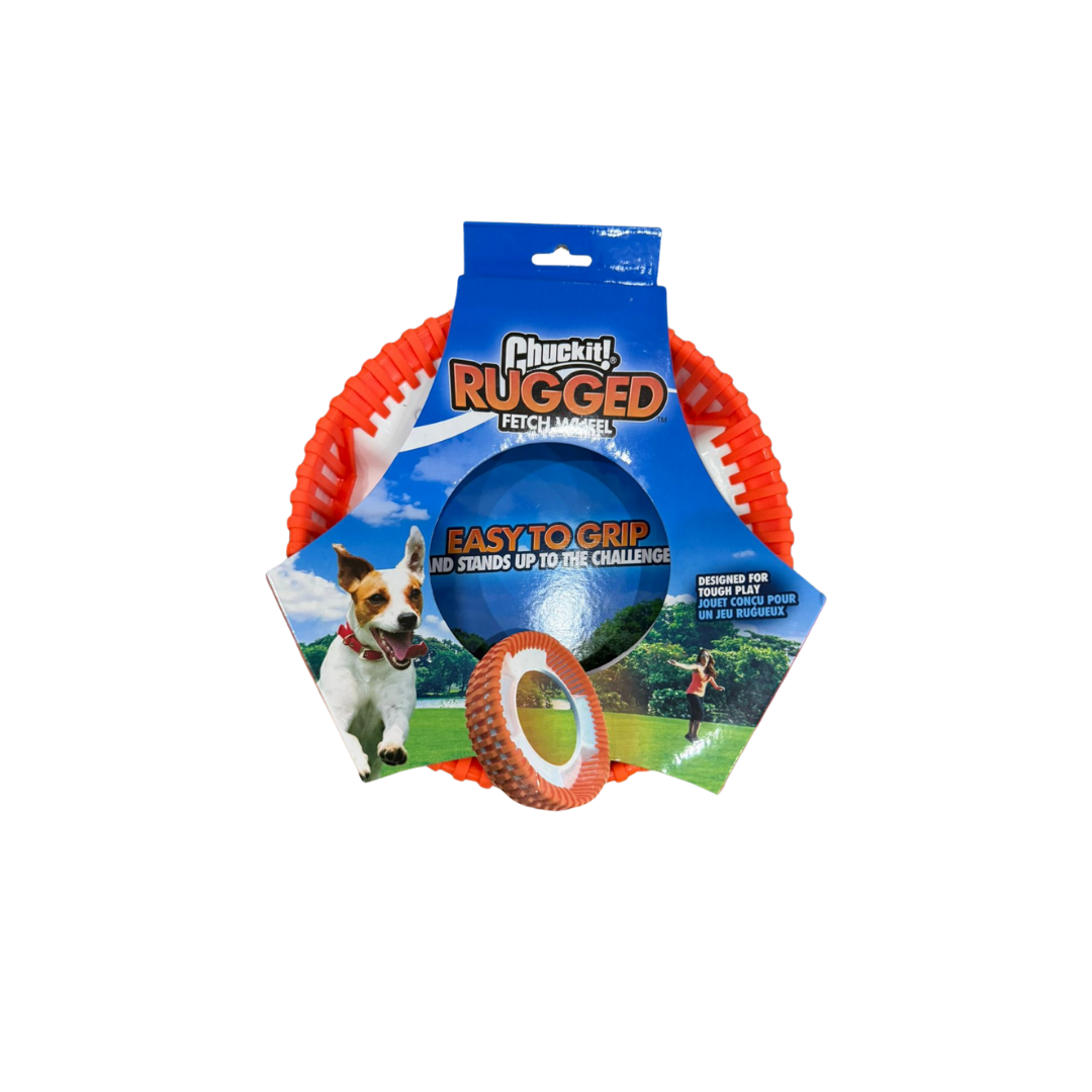 Chuckit! Rugged Fetch Wheel – Aro resistente para juegos de buscar